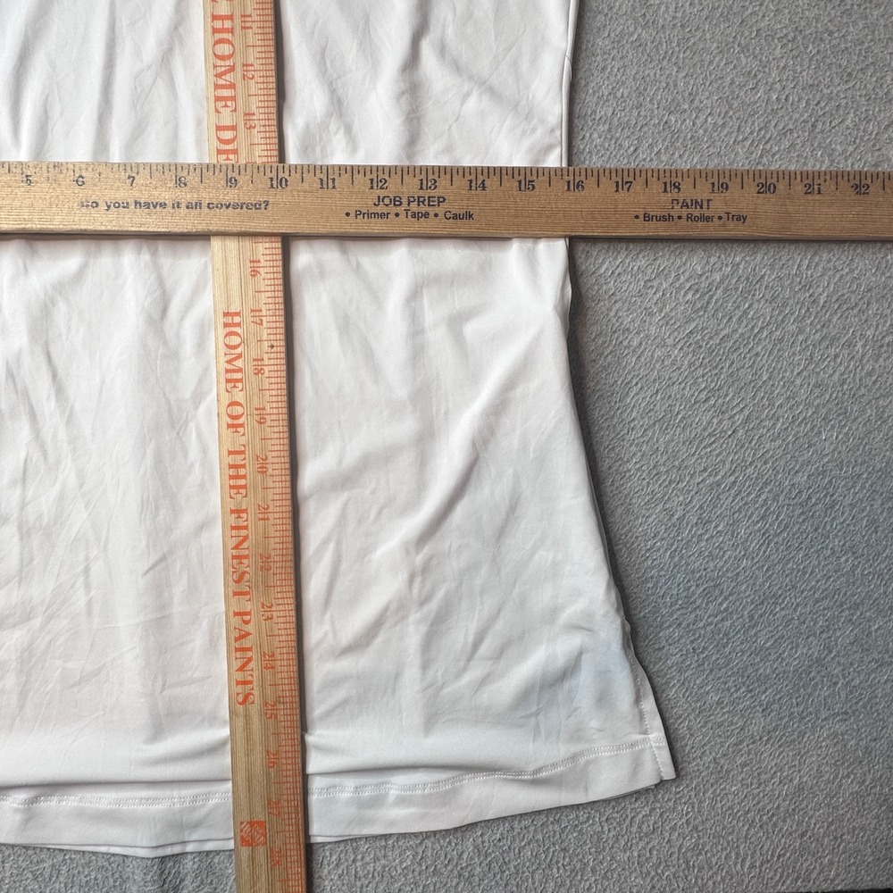 Columbia Hoodie Womens S White Pullover Long Sleeve Split V-Neck Activewear 1889 - Picture 6 of 8